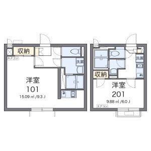 1K Mansion in Futaba - Shinagawa-ku Floorplan