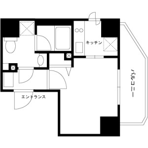 澀谷區本町-1K公寓大廈 房屋格局