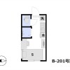 1R Apartment to Rent in Itabashi-ku Floorplan