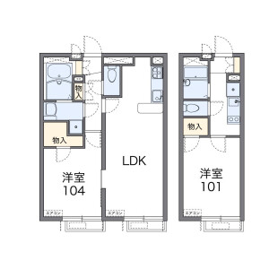 1LDK Mansion in Aoto - Katsushika-ku Floorplan