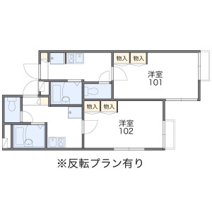 1K Apartment in Kugahara - Ota-ku Floorplan