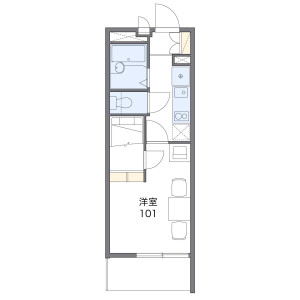 1K Mansion in Tajima - Osaka-shi Ikuno-ku Floorplan