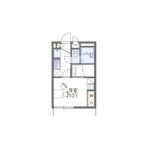 1K Apartment in Ninomiya - Naka-gun Ninomiya-machi Floorplan