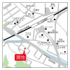 1K アパート 川崎市多摩区 地図