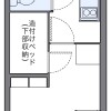 1Kマンション - 名古屋市守山区賃貸 間取り