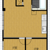 2LDK Apartment to Rent in Katsushika-ku Floorplan