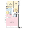 2SLDK Apartment to Buy in Shibuya-ku Floorplan