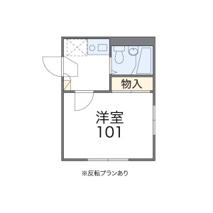 1K Apartment in Nishiikebukuro - Toshima-ku Floorplan