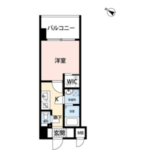 1K Mansion in Hakataeki minami - Fukuoka-shi Hakata-ku Floorplan