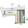 1K 아파트 to Rent in Hamura-shi Floorplan