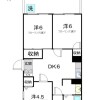 3DKマンション - 新宿区賃貸 間取り