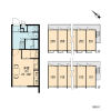 1K Apartment to Rent in Shimajiri-gun Haebaru-cho Layout Drawing