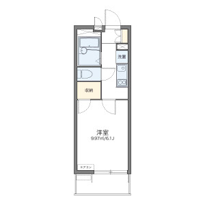 1K Mansion in Kitagata - Kitakyushu-shi Kokuraminami-ku Floorplan