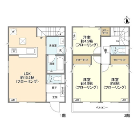 3LDK House in Ominami - Musashimurayama-shi Floorplan