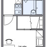 1K Apartment to Rent in Kamiina-gun Tatsuno-machi Floorplan