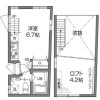 1Rアパート - 新宿区賃貸 内装