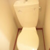 1K Apartment to Rent in Ashikaga-shi Toilet