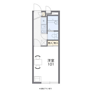 1K Apartment in Yutakacho - Sagamihara-shi Minami-ku Floorplan