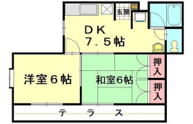 2DK Apartment in Sashiogiryobessho - Saitama-shi Nishi-ku