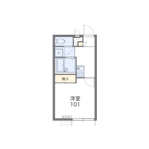 1K Apartment in Asagayakita - Suginami-ku Floorplan