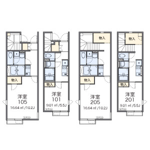 1K Apartment in Ikebukurohoncho - Toshima-ku Floorplan