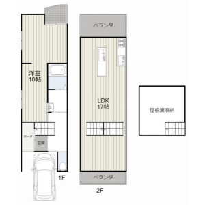 1LDK House in Ichijoji babacho - Kyoto-shi Sakyo-ku Floorplan