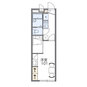 1K Apartment in Soya - Ichikawa-shi Floorplan
