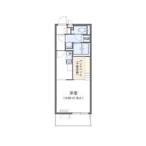 1R Mansion in Sannomaru - Mito-shi Floorplan