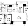 吹田市出售中的4LDK公寓大厦房地产 房屋布局
