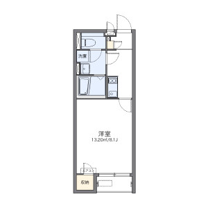 1K Mansion in Tsuchihashicho - Kashihara-shi Floorplan