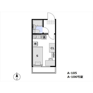 1R Apartment in Ebisu - Shibuya-ku Floorplan
