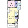 1LDK Apartment to Rent in Kawasaki-shi Takatsu-ku Floorplan