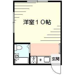 1R Mansion in Iwamacho - Yokohama-shi Hodogaya-ku Floorplan