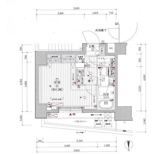1K Mansion in Senzoku - Taito-ku Floorplan