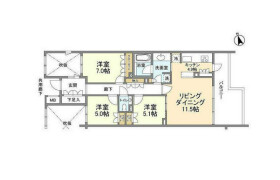 澀谷區広尾-3LDK公寓大廈