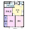 3DK Apartment to Rent in Inuyama-shi Floorplan