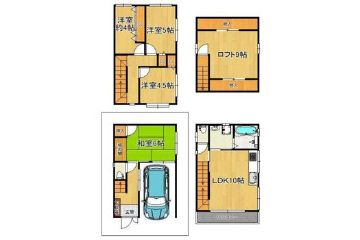 4SLDK House to Buy in Osaka-shi Kita-ku Interior