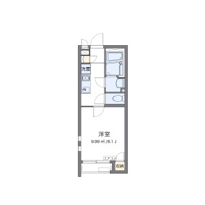 1K Mansion in Yoshimotocho - Nagoya-shi Nakagawa-ku Floorplan