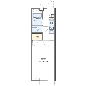 1K Apartment in Kada - Tondabayashi-shi Floorplan