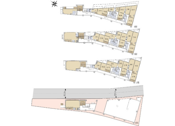 Whole Building Apartment to Buy in Toyonaka-shi Floorplan
