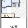 1K Apartment to Rent in Mizuho-shi Floorplan