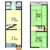 3DK House to Buy in Hirakata-shi Floorplan