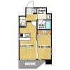 1LDK Apartment to Rent in Suita-shi Floorplan