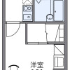 1K Apartment to Rent in Nakagami-gun Nakagusuku-son Floorplan