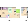 2LDK Apartment to Rent in Osaka-shi Ikuno-ku Floorplan