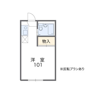 1K Apartment in Mihanayama - Yokohama-shi Tsuzuki-ku Floorplan