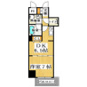 1DK Apartment to Rent in Osaka-shi Naniwa-ku Floorplan