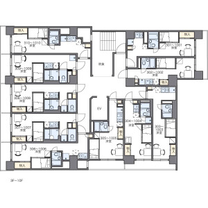 1K Mansion in Yaesu(2-chome) - Chuo-ku Floorplan