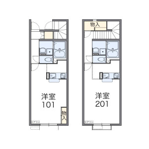 1K Apartment in Sekimachikita - Nerima-ku Floorplan