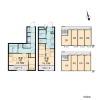 1K Apartment to Rent in Kawasaki-shi Tama-ku Layout Drawing